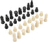32pcs International Chess Set, Solid Chess Pieces Entertainment Tool, Checkers Game Board