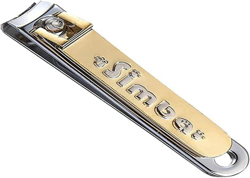 Simba Baby Nail Clipper with Nail File - Gold-Plated Steel