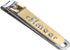Simba Baby Nail Clipper with Nail File - Gold-Plated Steel