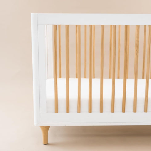 Ultra-Gentle Standard Fitted Crib Sheet in Cloud by Kyte Baby