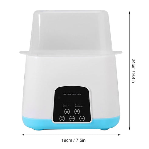 Depisuta 110V) Double Baby Bottle Warmer, Water Bath Warming Breastmilk Baby Milk Heater with Food Heater Defro, Temp
