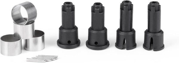 HAIBOXING RC Car Spare Parts - Plastic Front/Rear Wheel Shafts Cups for 1/18th Scale Remote Control Trucks Accessories