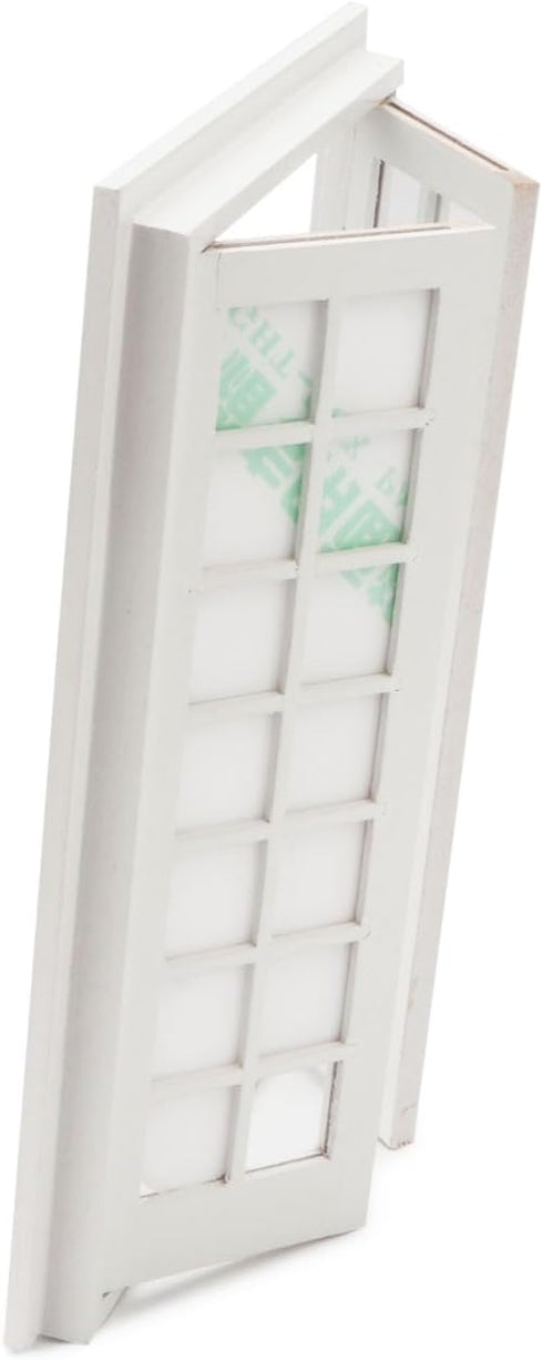 1: 12 28 Dollhouse Accessories Miniature Windows Scale Furniture Window Frame Model Panes Dollhouse Decoration Fiary