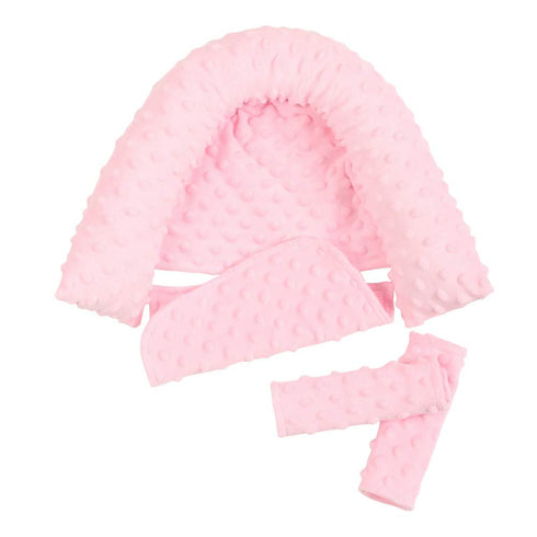 Culclendy Baby Head Support and Strap Covers, Baby Headrest and Carseat Neck Cover, Infant Head Support Pillow, Toddler