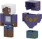MINECRAFT Creator Series Skin Poncho Action Figure, 3.25" with Accessories for Kids Ages 6 and Up