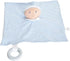 Tikiri Cherub Baby Comforter with Rubber Teether - Blue