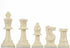 Vbestlife Tournament Chess Game Set, Complete International Chess Pieces, Black & White Chess Board Set (Large 77mm)