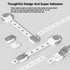 Child Proof Refrigerator Lock Pack, 6 Cabinet Locks Baby Proofing Straps for Kids Safety with 3M Adhesive