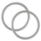Aluminium Baby Sling Rings, 3" Large Size, Silver Color, 1 Pair for Baby Carriers & Slings