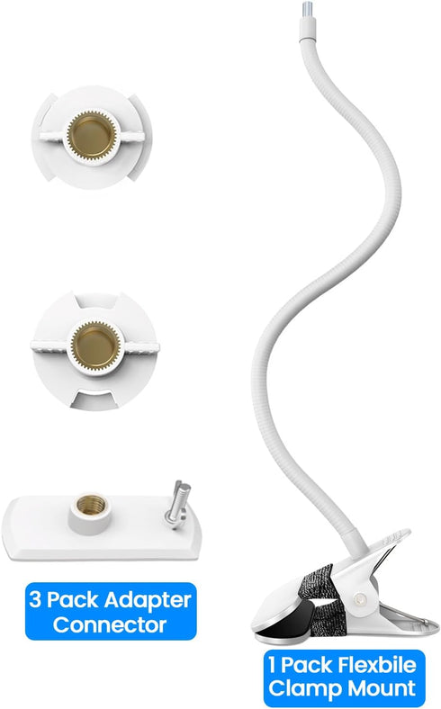 HB6550 HB65/HB6560/HB6340/HB6339,Infant DXR-8/DXR-8 Flexible Baby Monitor Mount for Hello Baby Monitor Mount Compatible