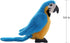 Levenkeness Macaw Parrot Plush, Blue Bird Stuffed Animal Toy Gifts for Kids 9.8"