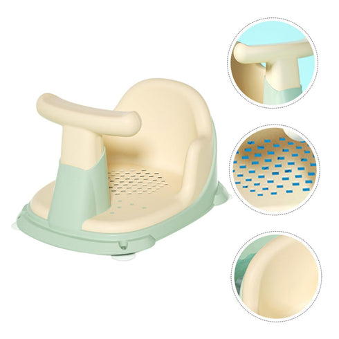 SUPVOX Bath Chair for Anti-Slip Design Ergonomic Soft Material Sit-up Shower Seat Compatible with Bathtubs for Safe