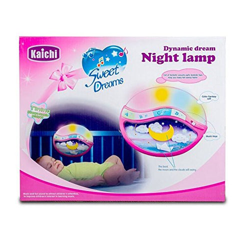 Magic Sleep Through The Night Soother Baby Crib Clip In Night Lamp With Multiple Melodies To Put Your Baby To Sleep