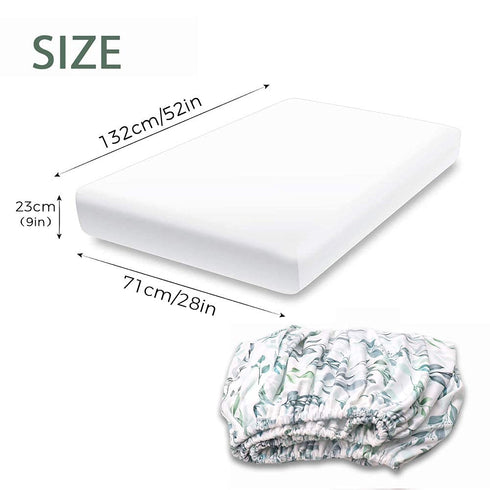 DILIMI Crib Sheet Fitted Crib Sheets for Baby Boys Girls, Ultra-Soft Baby Sheet Fits Standard Crib and Toddler