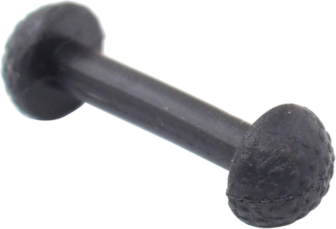 ApplianPar Replacement Leg Band Connectors for Vintage Figures Toys, Black Rubber Pack of 10