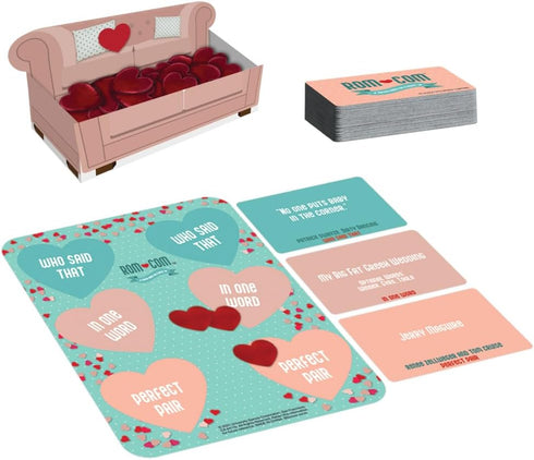 University Games ROM Com Team Trivia Game, Perfect for Date Nights and Party Game Night, Ages 12+