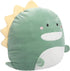 ARELUX 16in Soft Dinosaur Anime Plush Pillow - Cute Stuffed Animal for Kids Room Decor