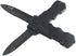 Retractable Plastic Knife Prop Costume Dagger, Fake Trick Gadget Toy for Halloween Fools Day Party (3 PCS A)