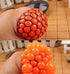 FIREBOOMOON 3 Stress Relief Squeezing Soft Rubber Vent Grape Ball Hand Wrist Toy Funny Geek Gadget Vent Toy