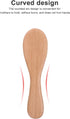 LOLIPPYY Set 4pcs Set Hair Comb and Woolen Brush for Infants, Beech Wood Scalp Grooming Kit with Soft Bristle Brushes