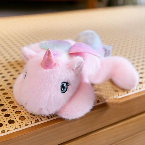 YUKOUQIAN 7 inch Unicorn Stuffed Animal Cute Plush Doll Toy for Girls Boys Christmas (pa Unicorn)