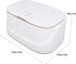 SIXRUN Baby Wipe Warmer, Large Capacity Wet Wipes Heater Dispenser with Night Light Constructed of HighSturdy Material