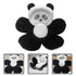 Healeved Bath Mat Comfortable Cartoon Panda Shaped Cushion for Newborns Non-Slip Design Easy to Clean Soft Bath Pad