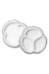 BabyBjoern Baby Plate Set - 2 Pack in Gray