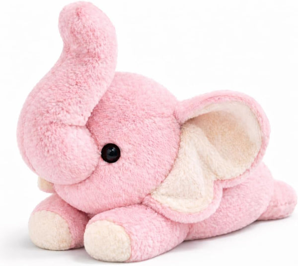 uoozii 24" | 5 Pounds Pink Elephant Weighted Stuffed Animals with Unscented