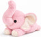 uoozii 24" | 5 Pounds Pink Elephant Weighted Stuffed Animals with Unscented