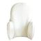 Yeah Baby Goods Wipeable Cushion Cover (White) - Compatible with The IKEA