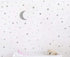 Moon and Stars Wall Decal Vinyl Sticker for Kids Room Decoration, Good Night Nursery Wall Decor (Gray)