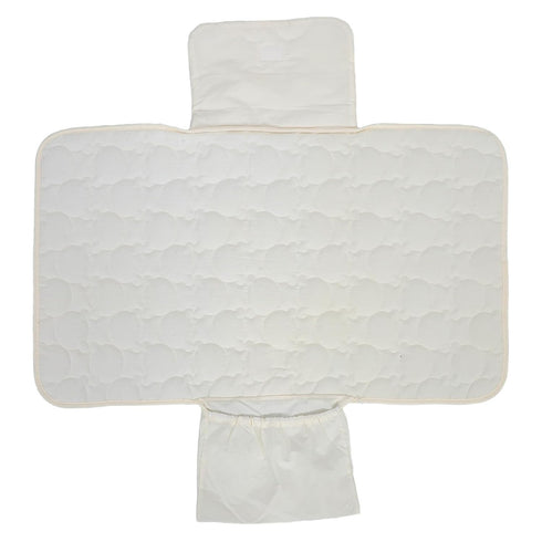 Portable Diaper Changing Pad Waterproof Foldable Reusable Cotton Mat for Travel Home