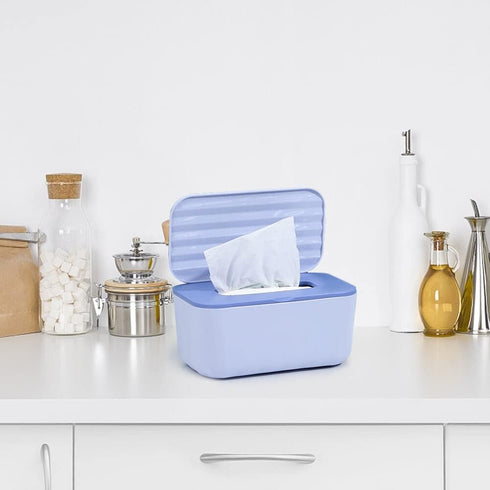 Generic Playful/Decorative Rectangular Polypropylene Tissue Storage Box Case Wet Wipes Dispenser Holder, Wall-Mounted