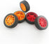 10pcs Toys Car Wheels 30mm Rubber Tire for DIY Model Toy Accessories (Orange) by Alextend