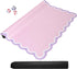(31.5 31.5) TIASUSAN Pink Mahjong Mat x with Black Carrying Bag, Anti-Slip, Noise-Reducing Table Cover for Mahjong