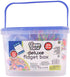 24 Sunny Days Entertainment Piece Fidget Box, Sensory Toys with Storage Container, Party Favor, Treasure Box, Carnival