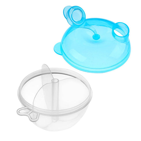 Accmor Baby Formula Dispenser for On-the-Go Feedings, Three-Compartment Non-Spill Formula Container to Go, Snack Milk