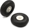 Fielect 1.75 inch RC Model Airplane Super Light Sponge Tire and Wheel Sets for RC Car, 2 Pcs