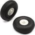 Fielect 1.75 inch RC Model Airplane Super Light Sponge Tire and Wheel Sets for RC Car, 2 Pcs