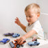 Die-Casting Racers Toy Cars, Safety Alloy Material, Beauty Color Box Packaging for Your Son's Birthday Gift