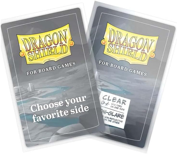 1 Pack Dragon Shield Board Game Sleeves | Non-Glare Card Sleeves for Tabletop Games | Durable, Smooth Shuffle Feel