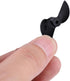 2 Set 2mm RC Boat Propellers, Durable Nylon Blade with CW CCW Rotation Shaft for Remote Control Ship Enthusiasts Racing