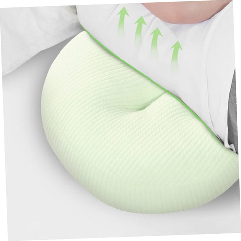 U-Shaped Pregnancy Pillow for Lumbar Support Multi-Functional Waist Pad Soft Fabric for Pregnant Women Supports Belly
