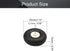 Fielect 1.75 inch RC Model Airplane Super Light Sponge Tire Tail Wheel Tire and Wheel Sets for RC Car Airplane PU Sponge Tire with Plastic Hub 2 Pcs