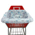 Pozico Baby Shopping Cart Cover or High Chair Cover, Machine Washable, Free Portable Cloth Bag - Owl