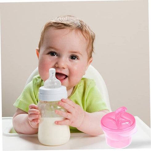 Jorzer Milk Powder Dispenser Baby Formula Storage Container Food Box Snacks Portable for Outdoor Travel Makeup Beauty
