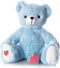 My Baby's Heartbeat Bear - Recordable Stuffed Animal for Ultrasounds, Sweet Messages Playback, Gender Reveal Blue Bear