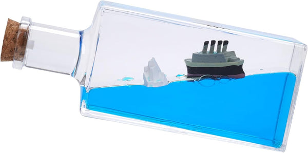 Honsheng Unsinkable Titanic Simulator Toy Wavey Boat in a Box Liquid Wave