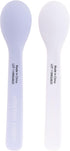 Stephen Joseph Baby Silicone Spoon Set, First Stage Feeding Spoons for Infants, Spoon Set Encourages Self-Feeding, Toddler Feeding Spoons, Elephant